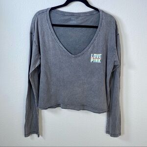 Pink Victoria Secret Long Sleeve T-Shirt